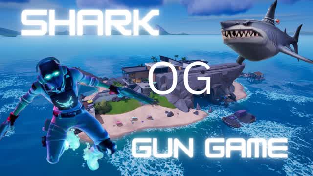 🦈THE SHARK GUN GAME🦈 — Fortnite Creative map