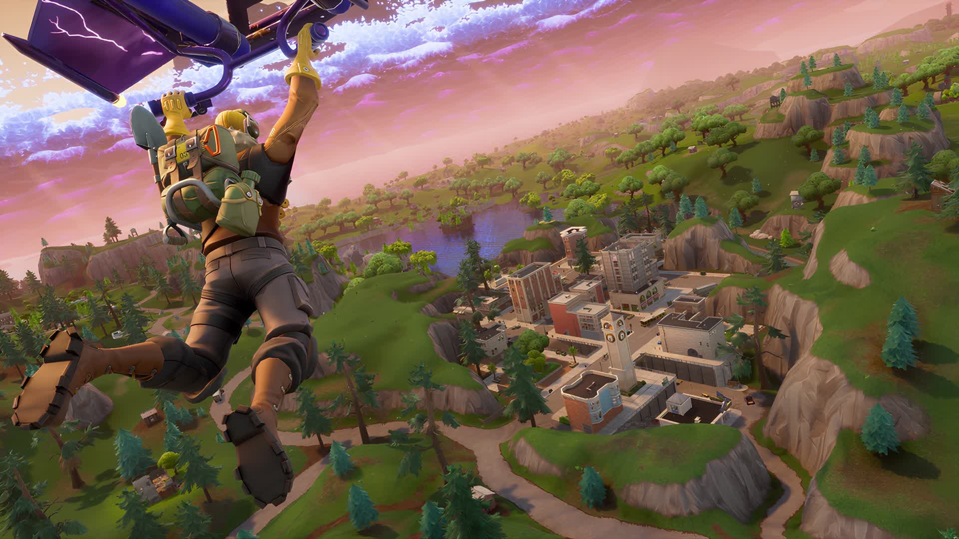 Tilted Towers Lategame Zone Wars β Fortnite Creative map