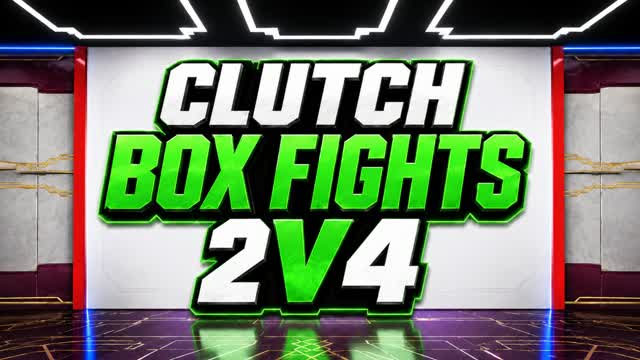 CLUTCH BOX FIGHTS (2v4)π¦ β Fortnite Creative map