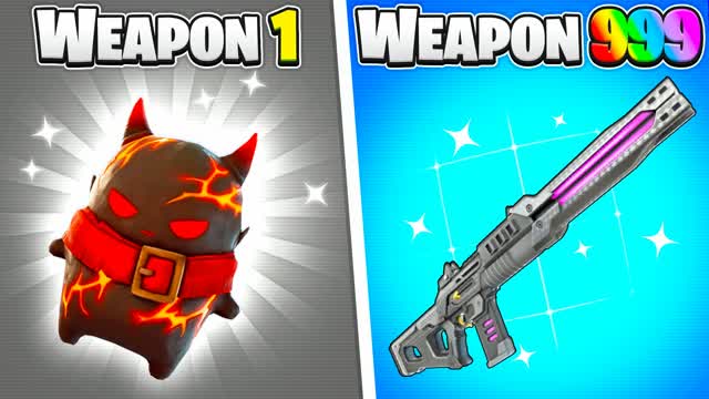 STARS WARS 🔫 TILTED GUN GAME ONE SHOT — Fortnite Creative map