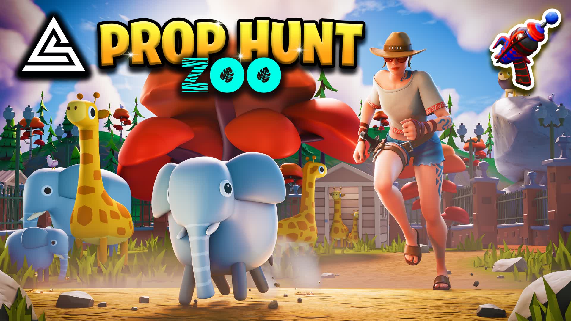 ZOO PROP HUNT π¦ β Fortnite Creative map
