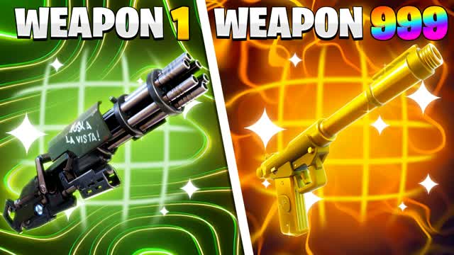 GARDEN HAVOC π« GUN GAME π― ONE SHOT β Fortnite Creative map