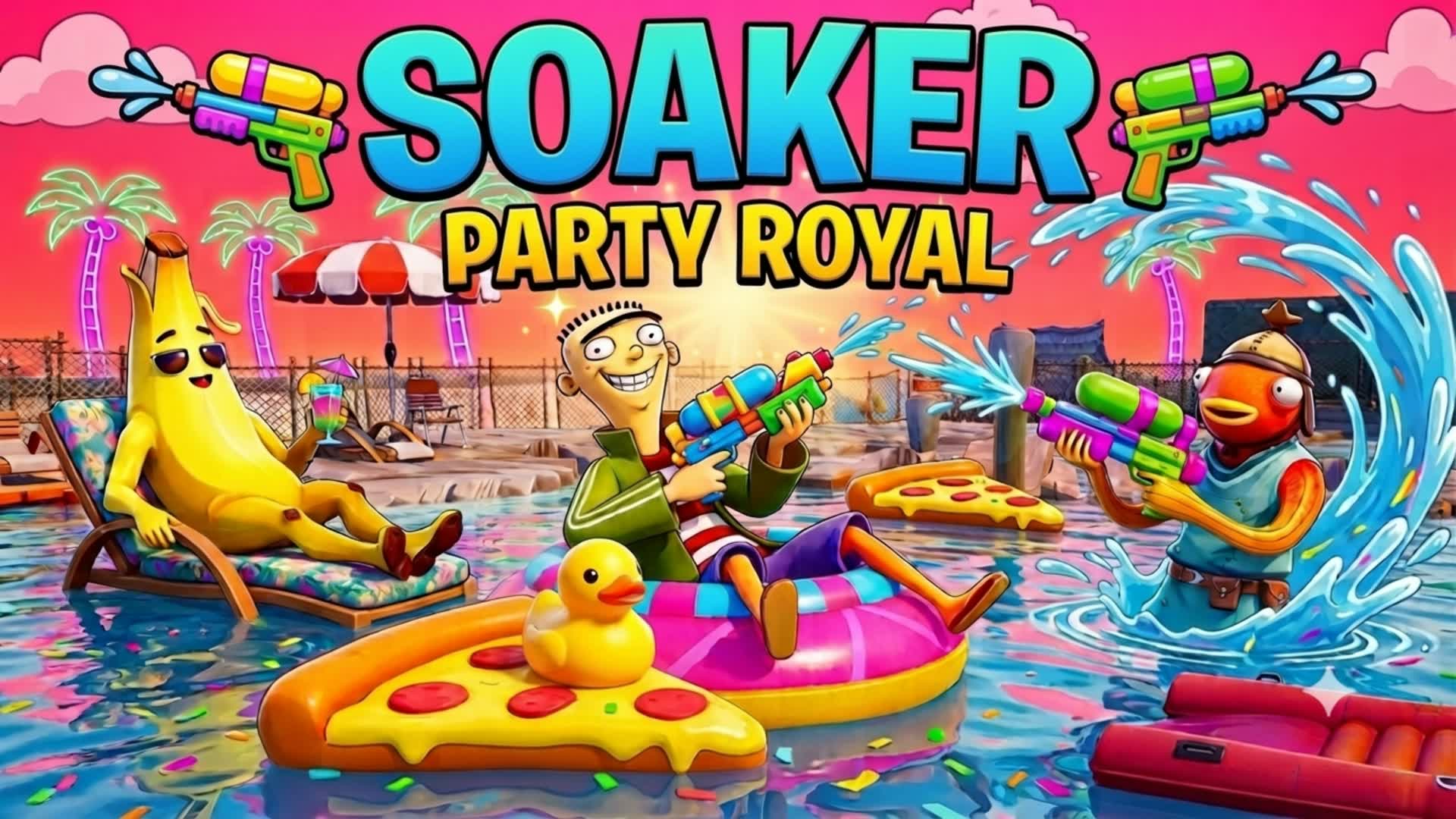 π« SOAKER PARTY ROYALE π« β Fortnite Creative map