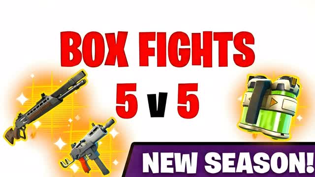 BOX FIGHT 5V5 TOKA — Fortnite Creative map