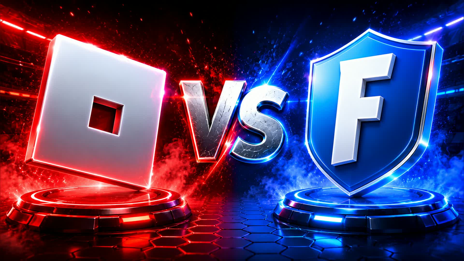 RIVALS RED VS BLUE π΄π΅ POWER CLASH! β Fortnite Creative map