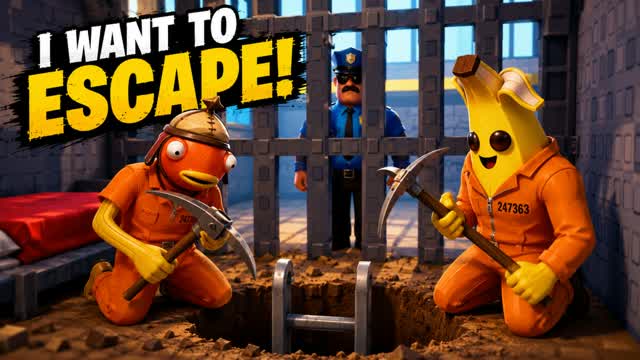 I WANT TO ESCAPE — Fortnite Creative map