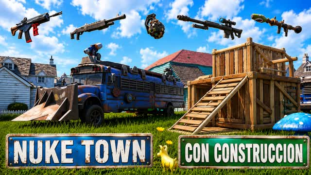 ⭐CONSTRUCCIÓN EN CALL OF DUTY NUKETOWN⭐ — Fortnite Creative map