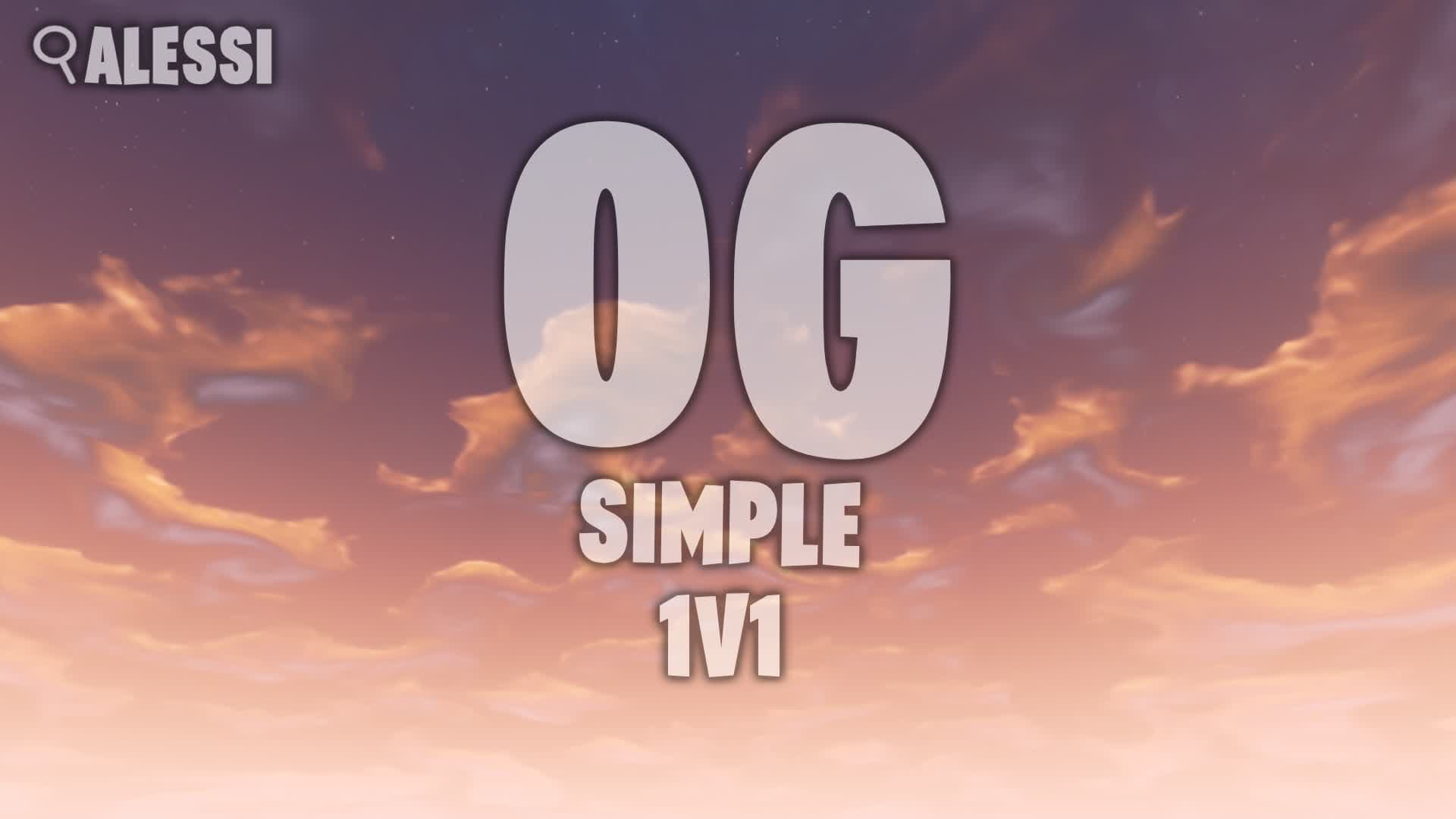 OG SIMPLE 1V1 — Fortnite Creative map