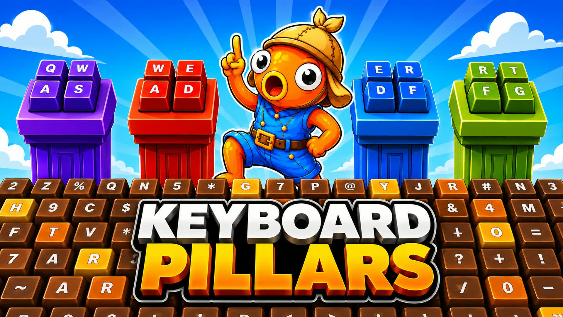 Keyboard PILLARS β Fortnite Creative map