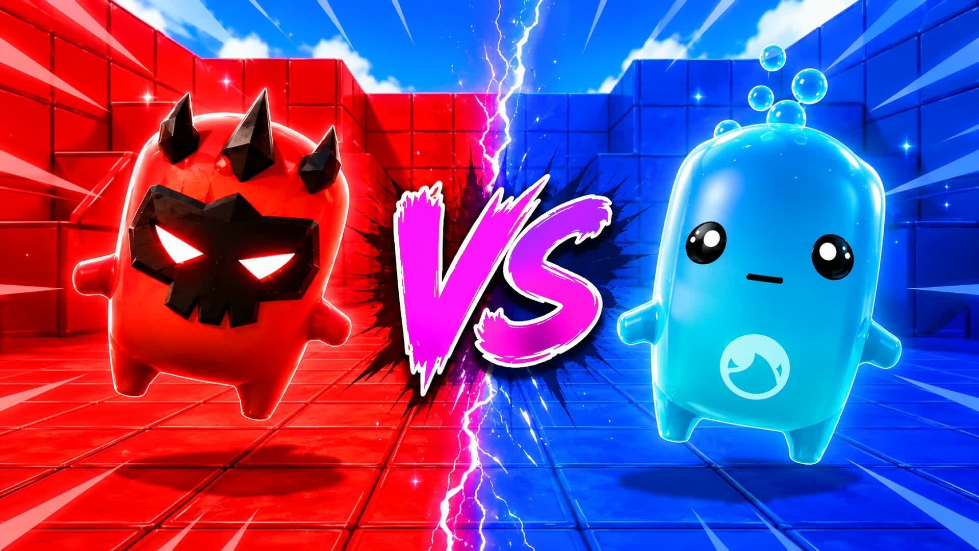 RED VS BLUE AURET🔵🔴TOP67 — Fortnite Creative map