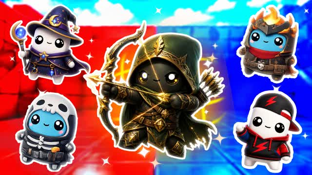 RED VS BLUE 🔴🔵TRO — Fortnite Creative map