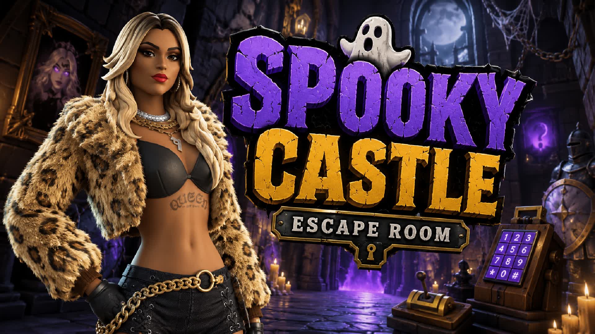 ๐ป SPOOKY CASTLE ๐ป โ Fortnite Creative map