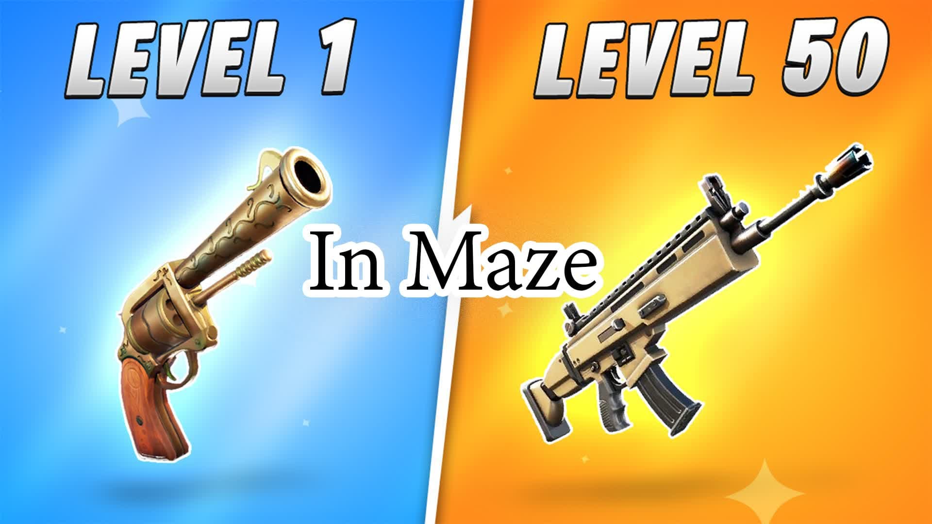 gun game لعبة السلاح — Fortnite Creative map
