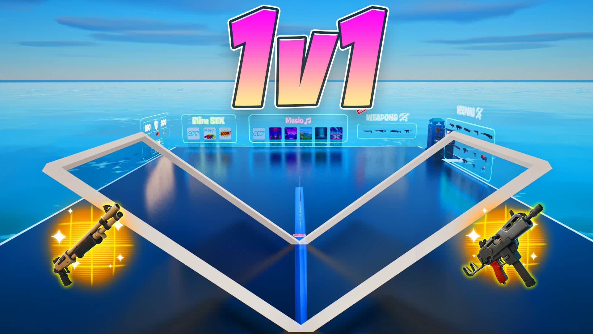Hasto 1v1! — Fortnite Creative map