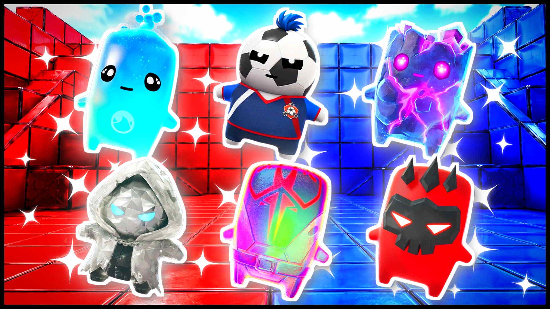 RED VS BLUE ALPHA GLOW π΄π΅ β Fortnite Creative map