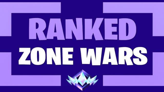 Solo Zone Wars Ranked — Fortnite Creative map