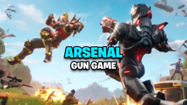 Arsenal (Gun Game) — Fortnite Creative map
