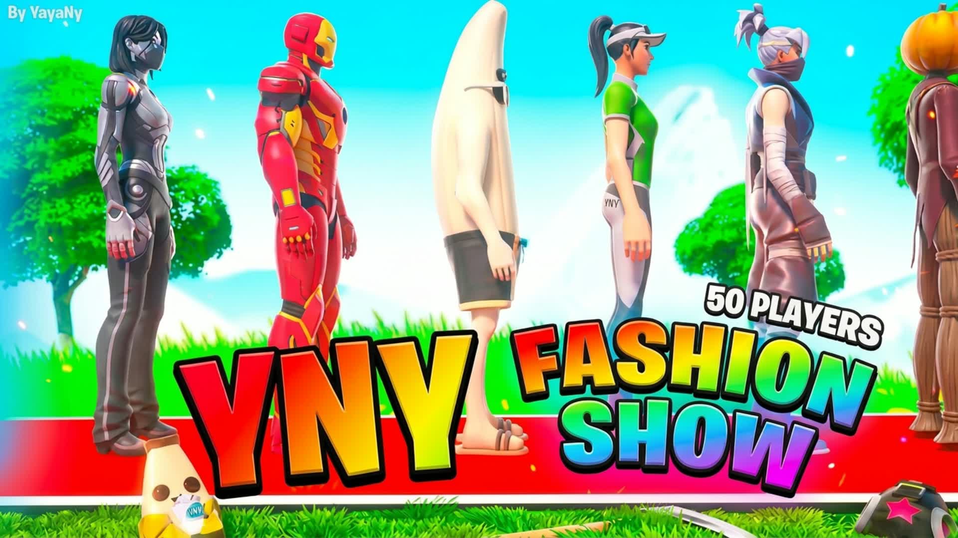 ✨YNY FASHION SHOW ✨ — Fortnite Creative map