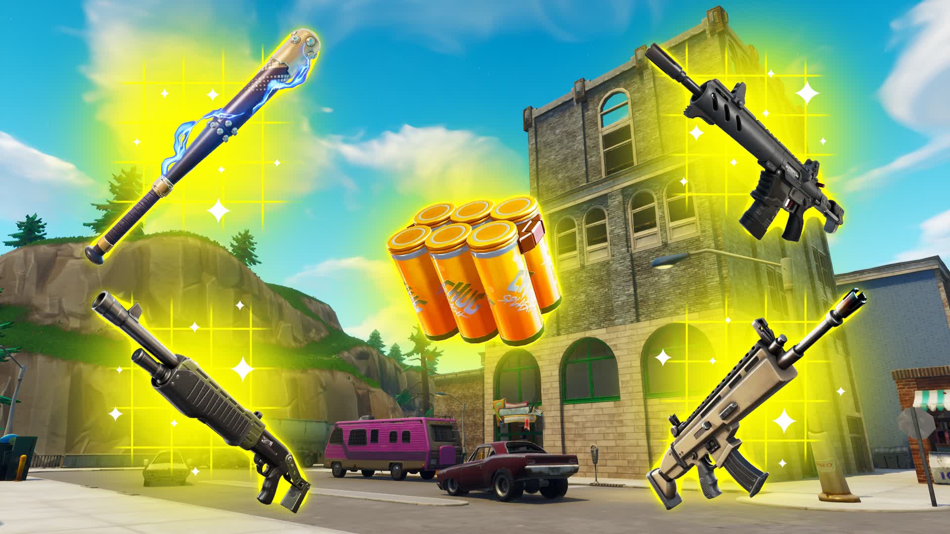 Tilted Zone Wars — Fortnite Creative map