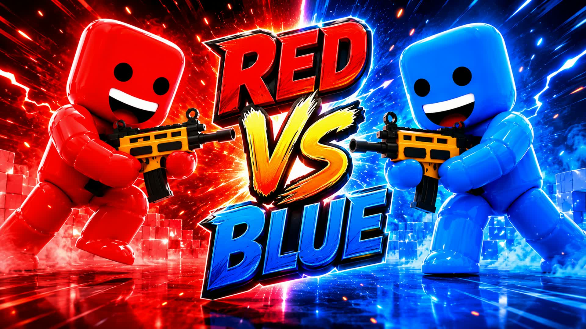 Red vs Blue Ultra Games π΄π΅ β Fortnite Creative map