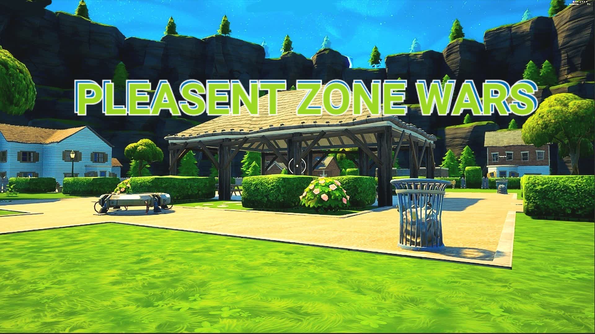 PLEASANT ZONE WARS — Fortnite Creative map