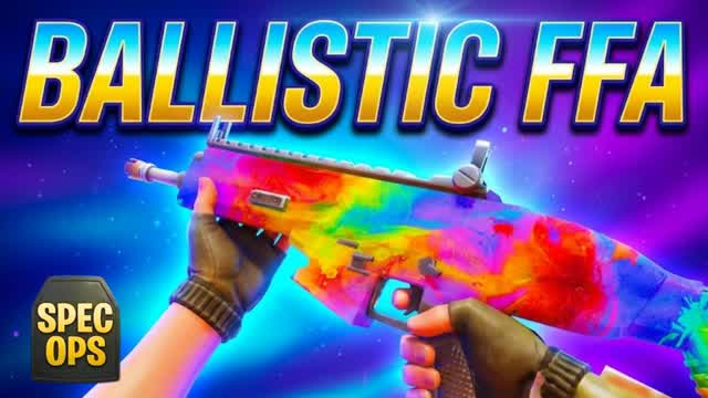 SPEC OPS | FREE FOR ALL BALLISTIC FPS β Fortnite Creative map
