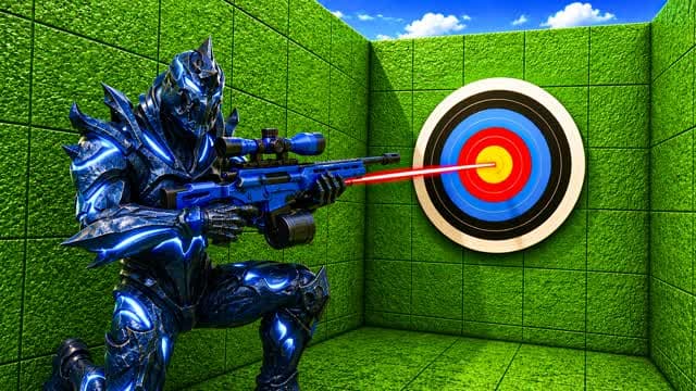 RUIN TRICKSHOT PARKOUR 🎯 — Fortnite Creative map