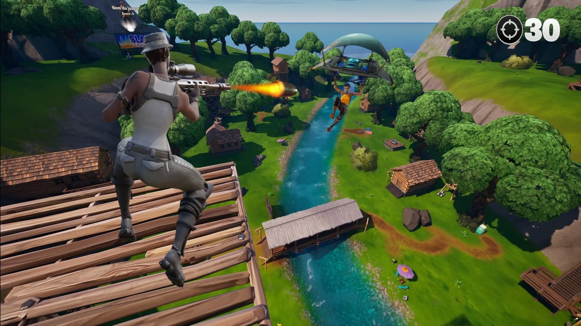 🏞️RIVER ZONE WARS — Fortnite Creative map