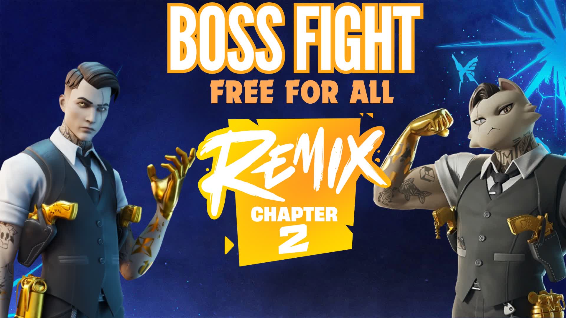 Boss Fights - FREE FOR ALL — Fortnite Creative map