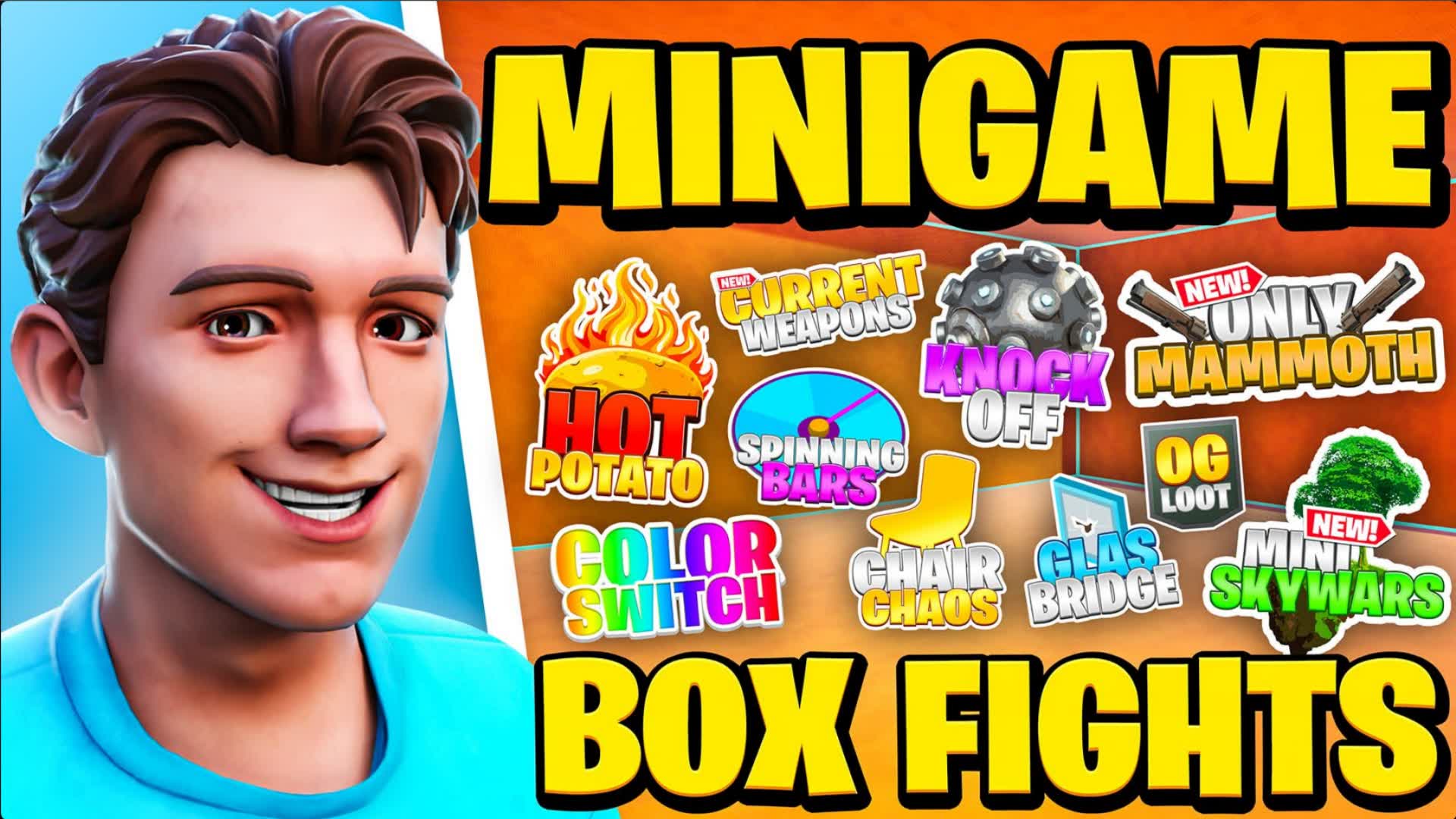 SUPER MINIGAMES π― MEME MINIGAME π β Fortnite Creative map