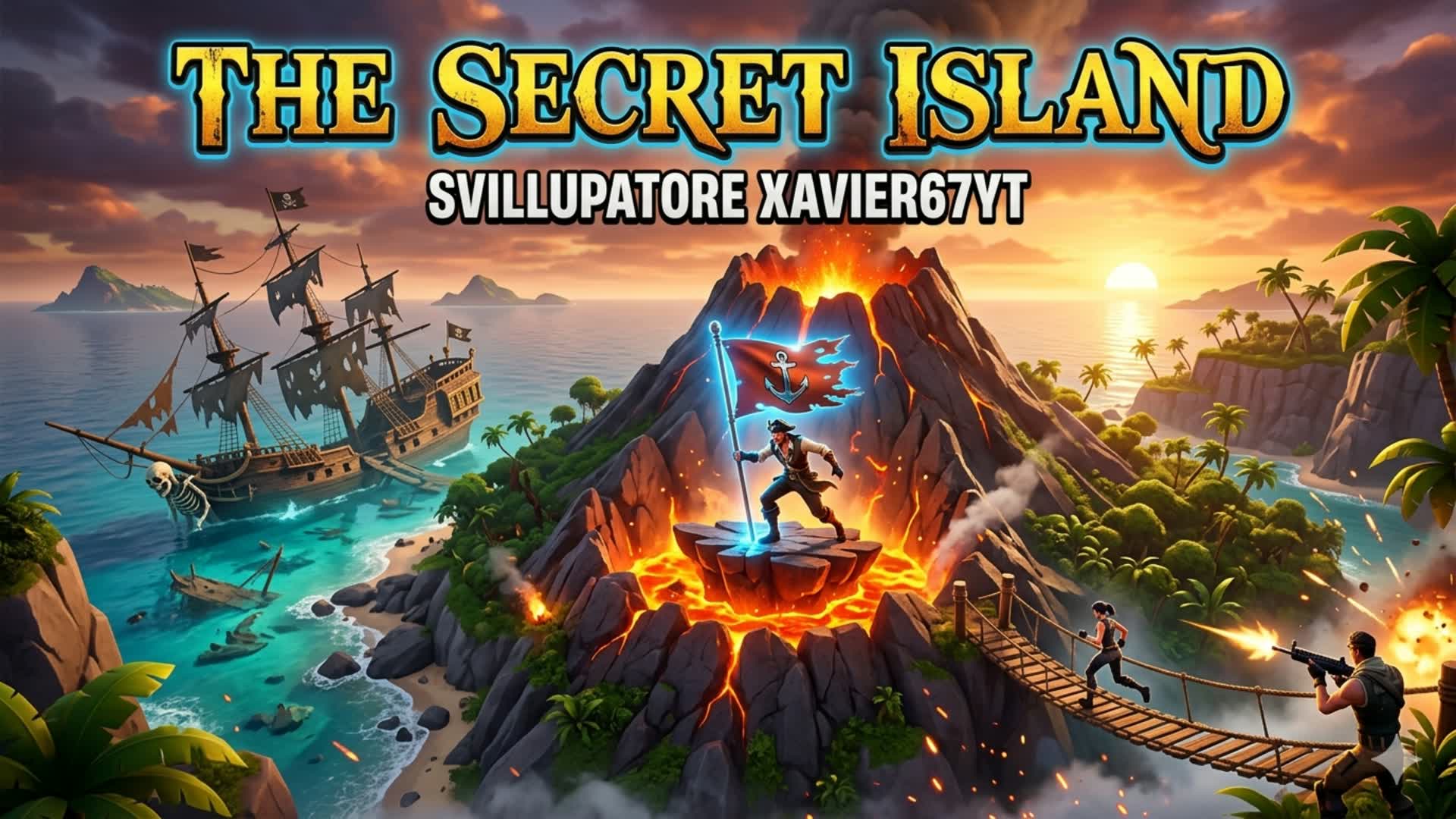 THE SECRET ISLAND — Fortnite Creative map