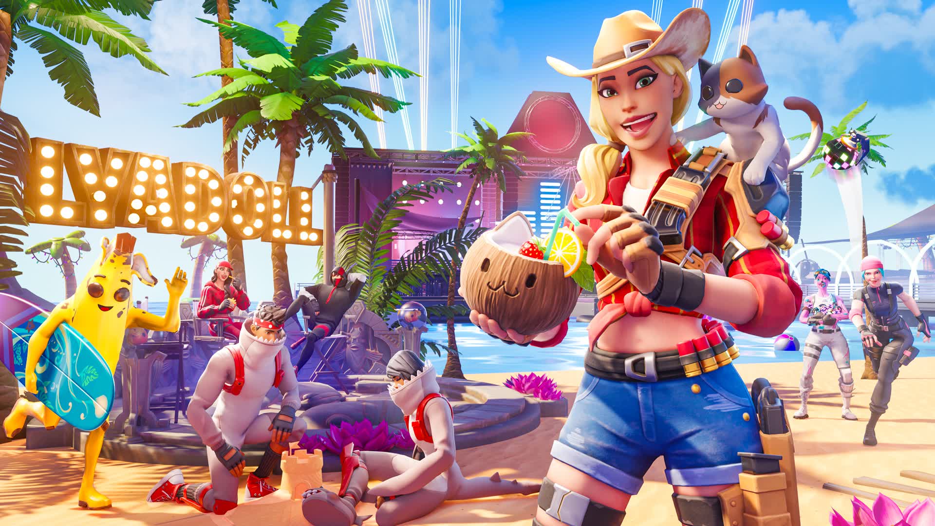 LYADOLL PARTY ROYALE — Fortnite Creative map