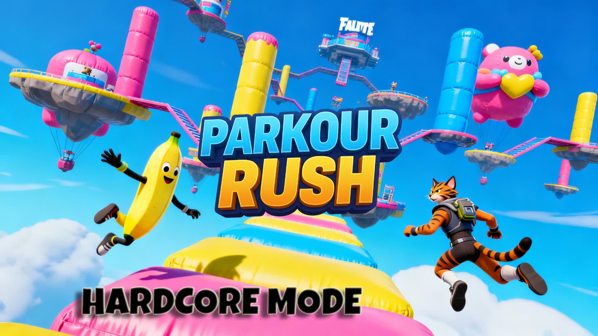 Parkour Rush — Fortnite Creative map