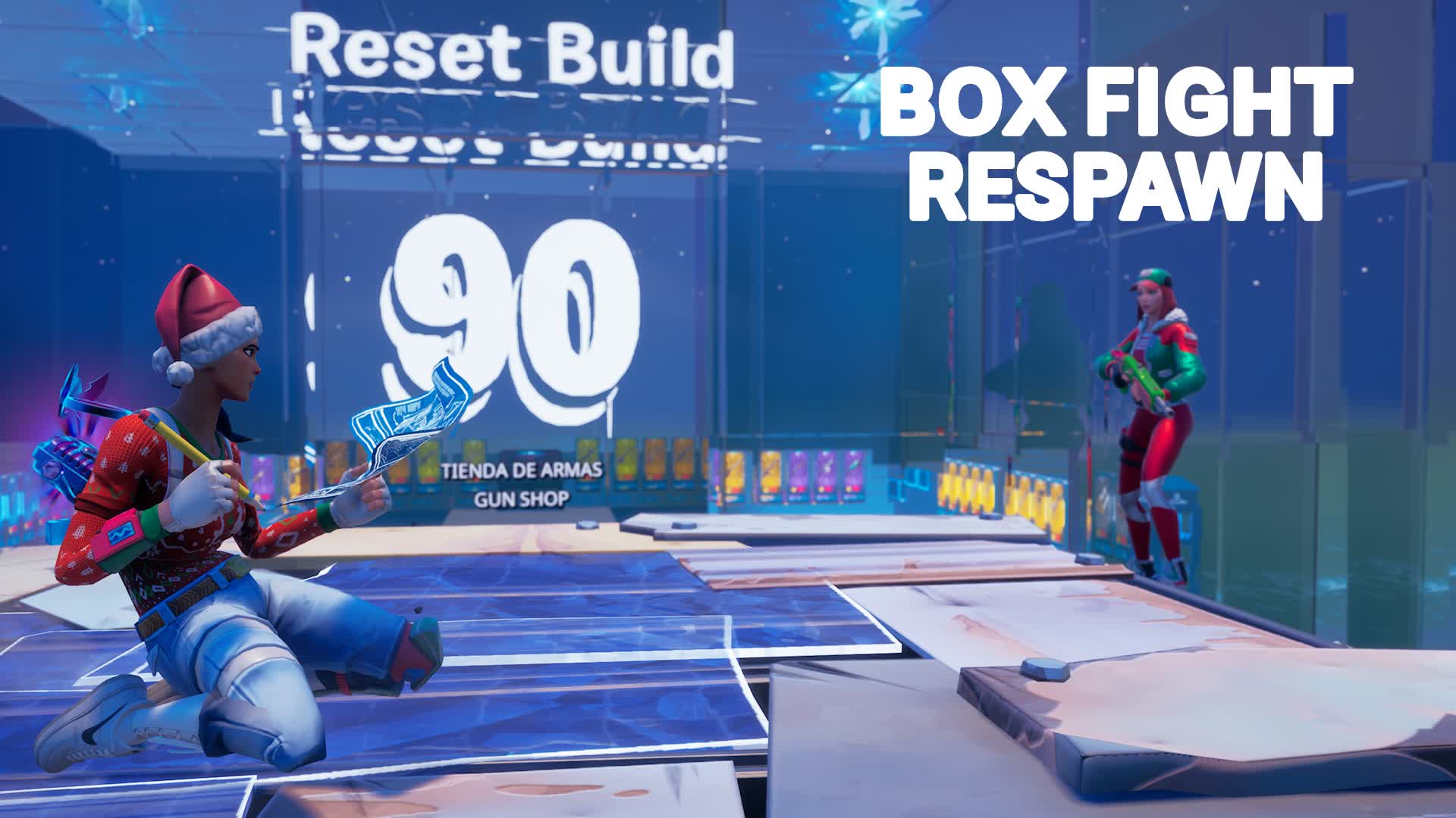 Box Fight Respawn — Fortnite Creative map