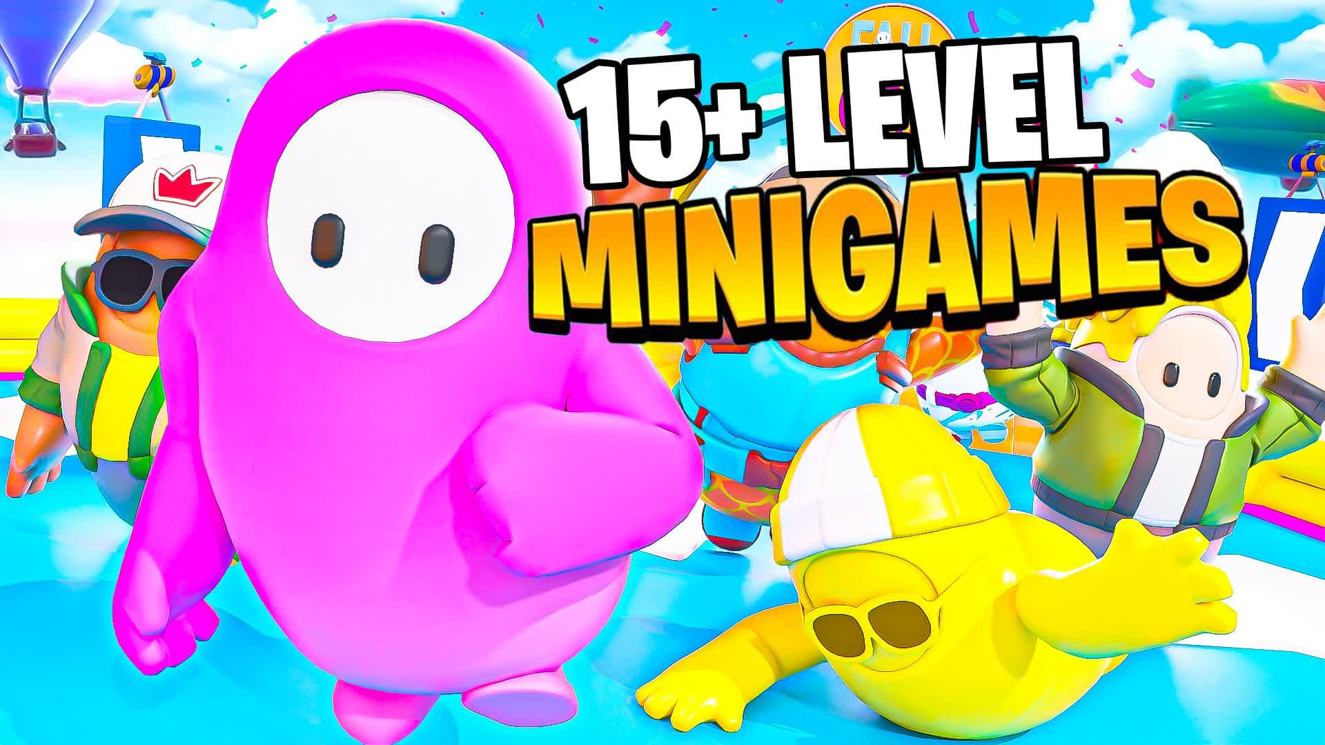 FALL GUYS MINIGAMES π β Fortnite Creative map