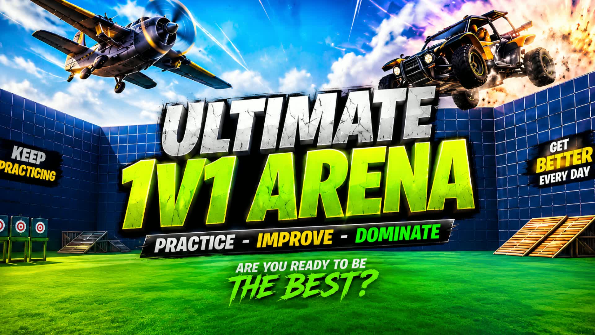 ULTIMATE 1V1 FFA WITH EVERY GUN β Fortnite Creative map
