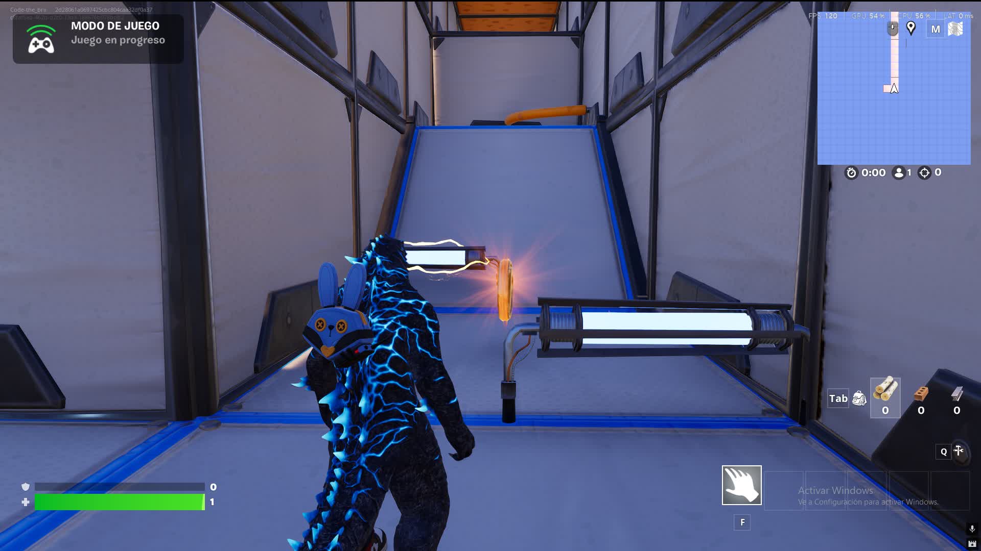 Parkour easy — Fortnite Creative map