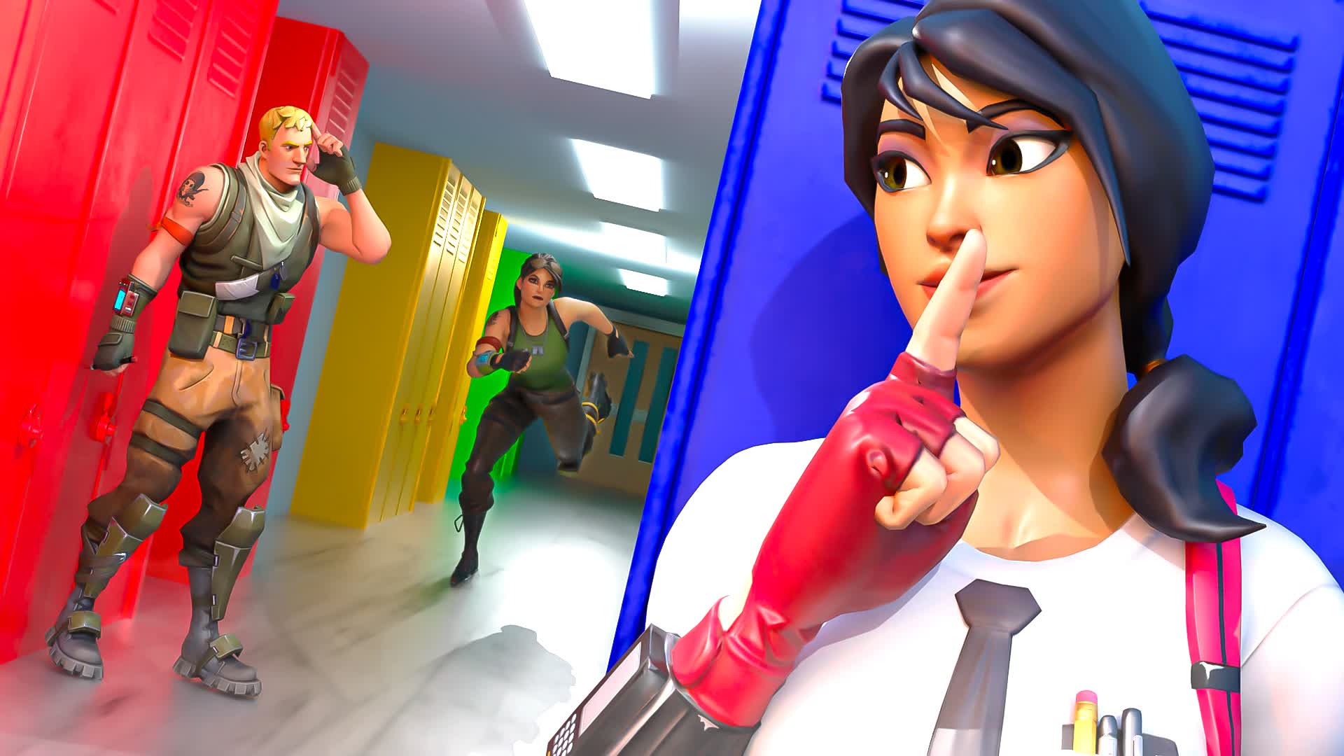 SCHOOL HIDE AND SEEK — Fortnite Creative map