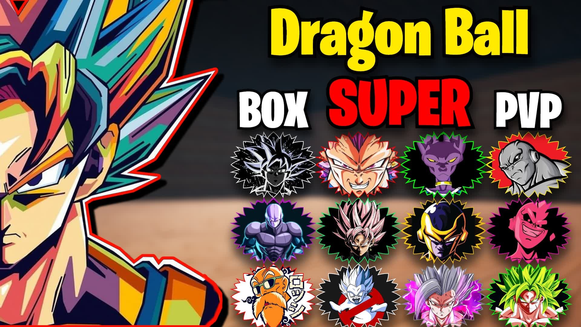 DRAGON BALL / BOX FIGHT PVP π β Fortnite Creative map