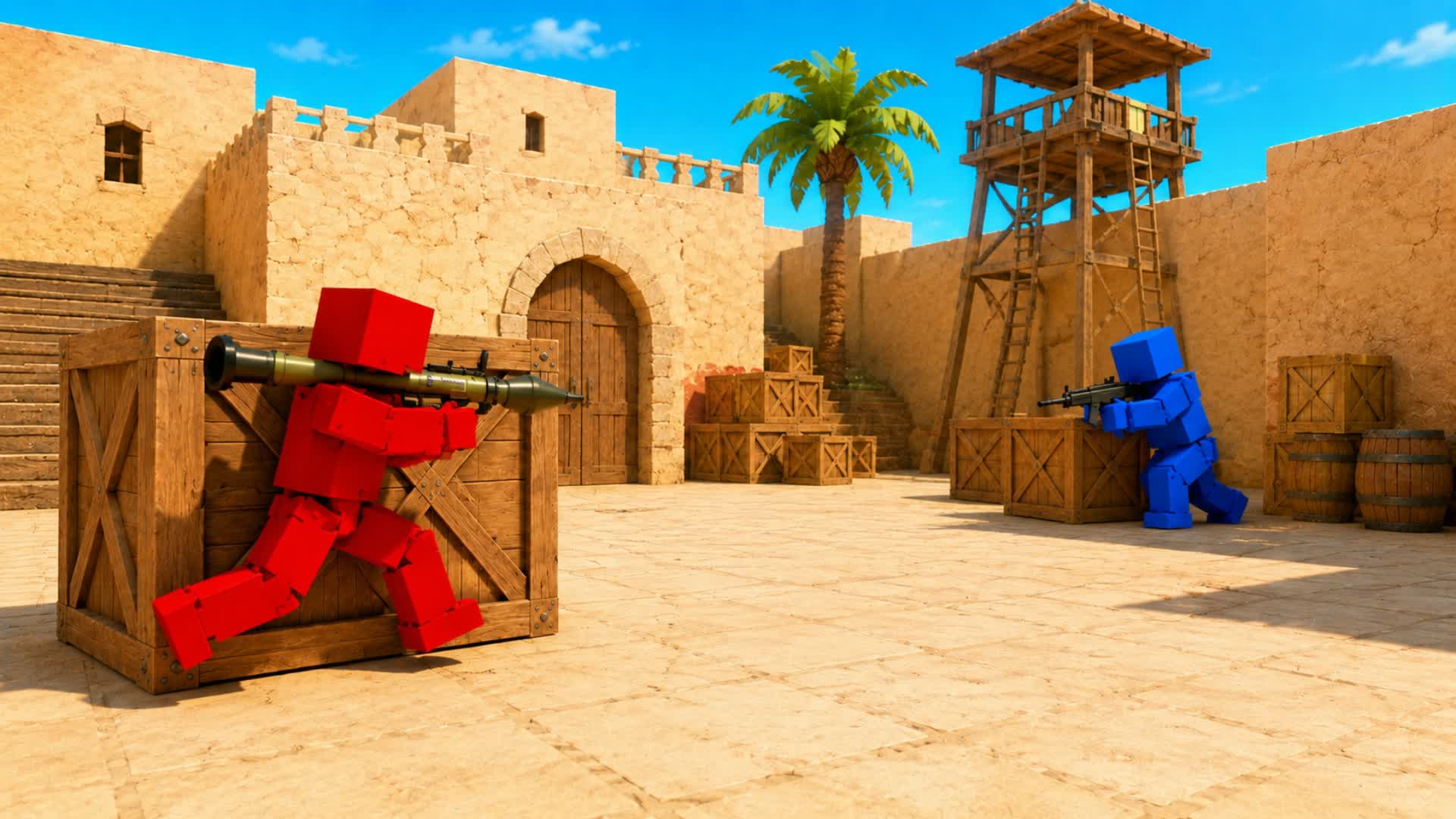 CRAZY RED VS BLUE π΄π΅ (NEW) β Fortnite Creative map