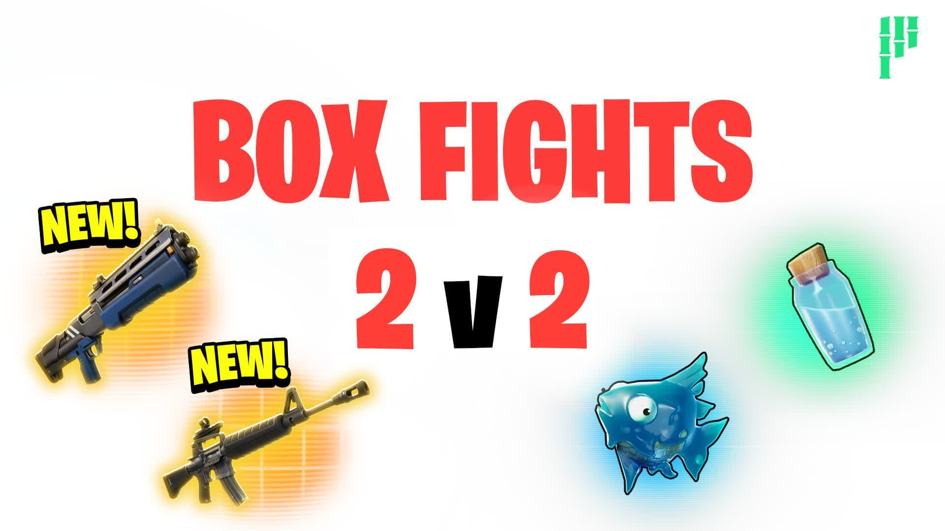 BOX FIGHT 2V2 C β Fortnite Creative map