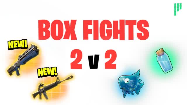BOX FIGHT 2V2 C β Fortnite Creative map