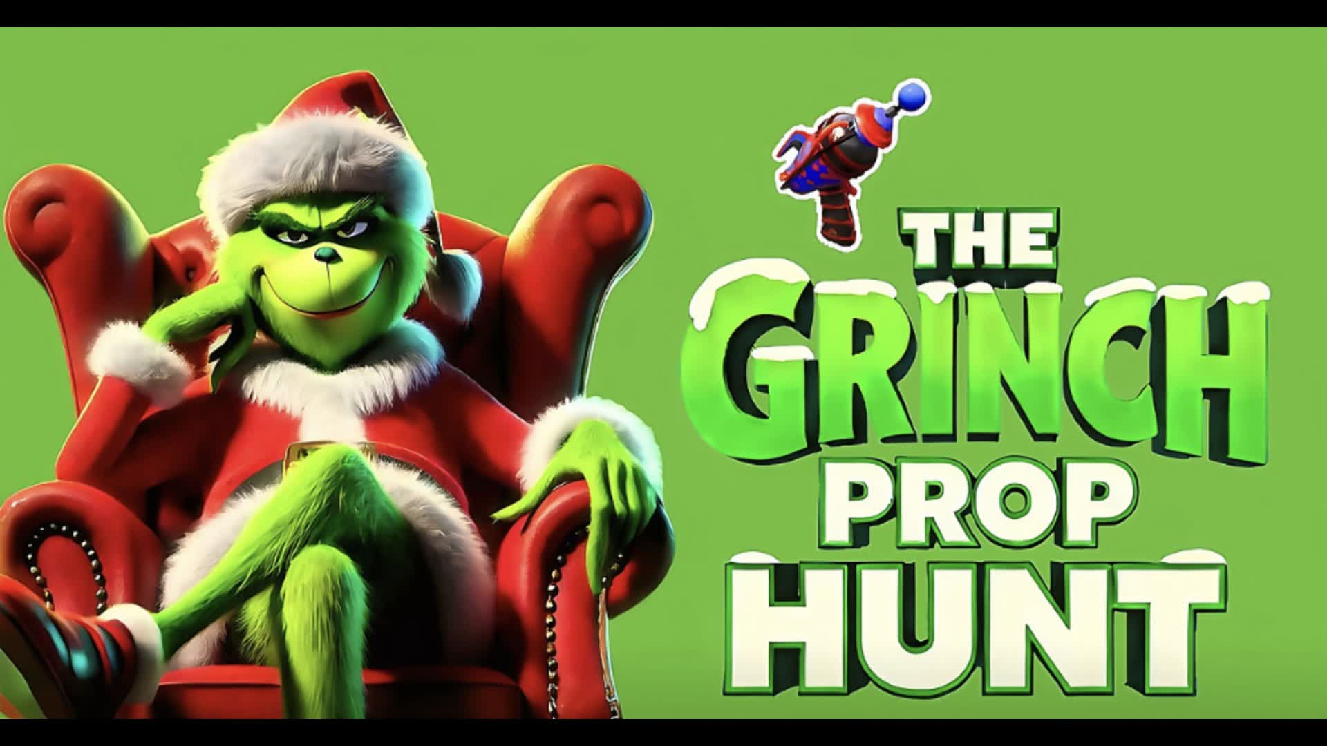 The Grinch Prop Hunt — Fortnite Creative map