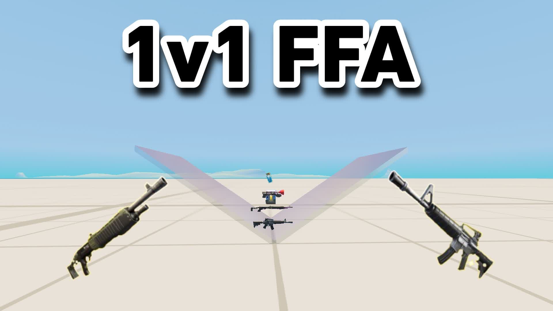 1V1 FREE FOR ALL — Fortnite Creative map