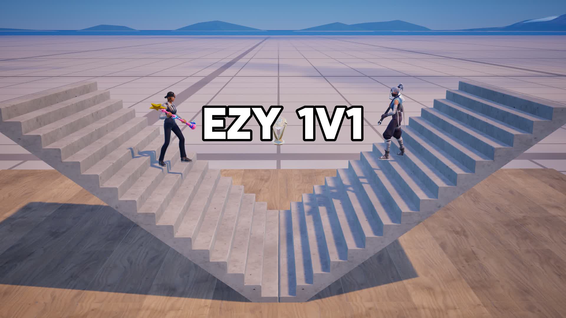 EZY 1V1 — Fortnite Creative map