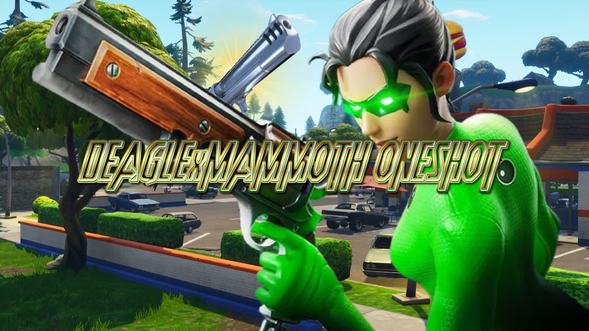 DEAGLE & MAMMOTH ONE SHOT - FREE FOR ALL — Fortnite Creative map