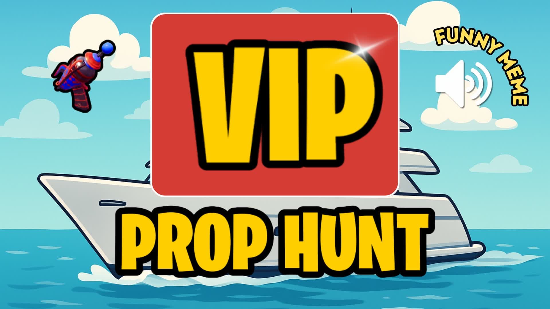 VIP PROP HUNT — Fortnite Creative map