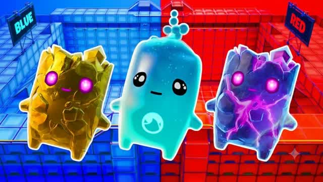 RED VS BLUE 83102049 — Fortnite Creative map