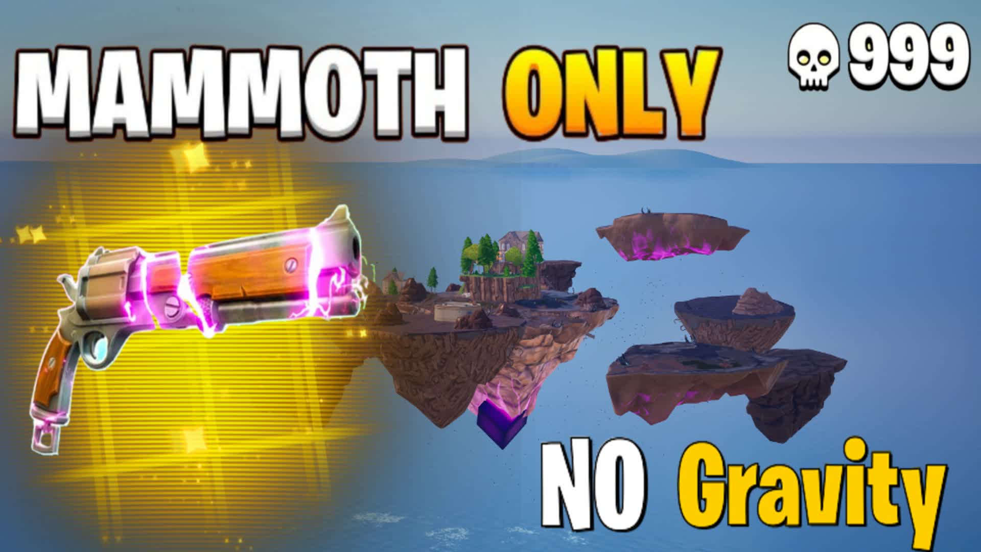 💥One Shot | No Gravity 💥 — Fortnite Creative map