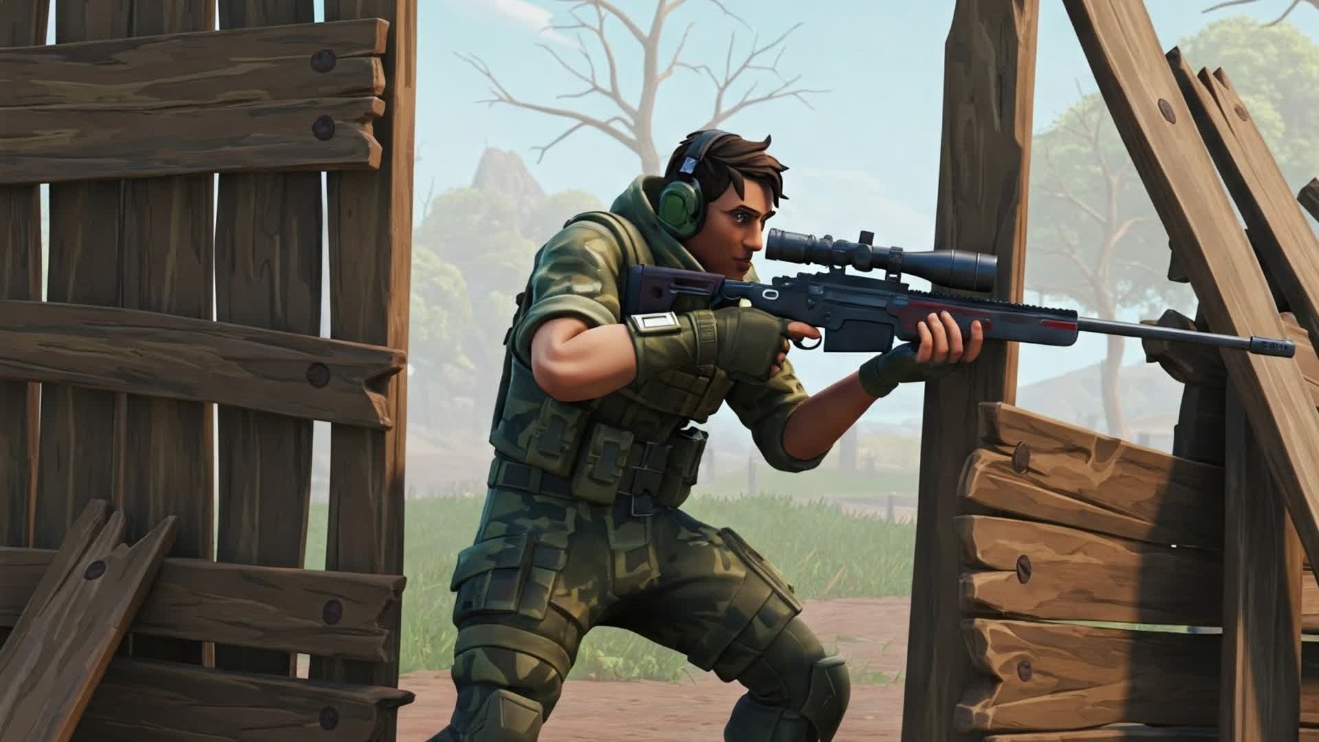 Real Sniper — Fortnite Creative map